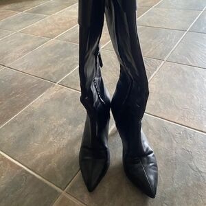 Black Women's Leather Boots